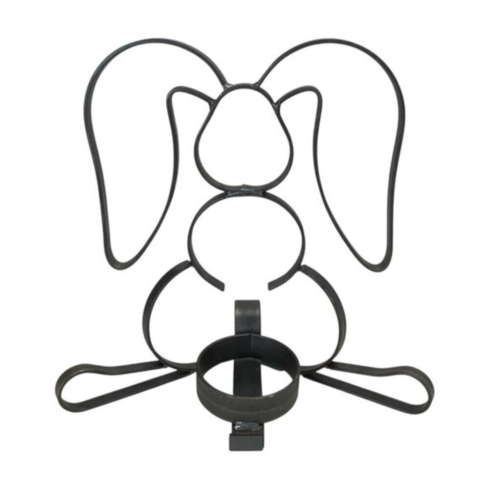 Wrought Iron Metal Bunny Votive Candle Holder Easter Table Centerpiece Decor